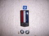 FRONT BUMPER EMBLEM SILVER BOWTIE GM RESTORATION
